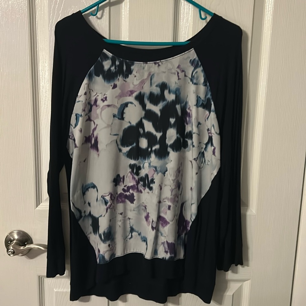 Banana Republic sweatshirt style print top